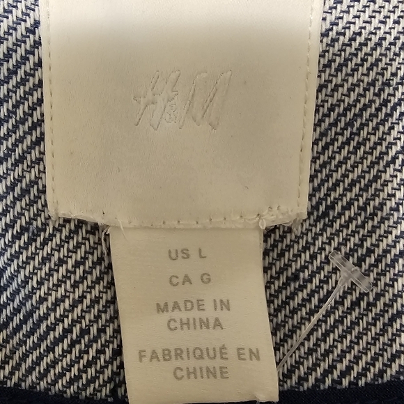 H&M Cropped Jacket LG - Picture 4 of 9